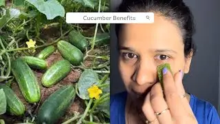 Cucumber benefits for face/ cucumber ice cubes/cucumber on face/cucumber usage/skin brightening