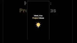 HTML CSS Project ideas | HTML | CSS | for beginner, intermediate and advance.