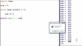 Python Exercise 9.1 - while loop