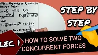 HOW TO SOLVE TWO CONCURRENT FORCES