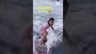 ANDI ANAK NA SI LILO ANG GALING  MAG SURFING #andieigenmann