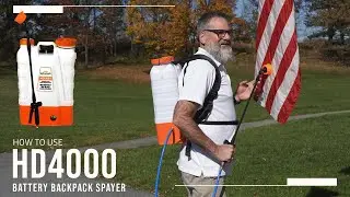 How To Use The HD4000 Backpack Sprayer? | PetraTools