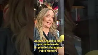 ANDREA LEGARRETA niega que el PROGRAMA HOY le está limpiando la imagen a PABLO MONTERO