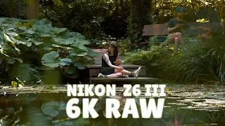 Nikon Z6 III 6K RAW Video: Schoonoord Rotterdam Botanical garden Rest and Charm