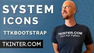 Icons with TTKBootstrap - Tkinter TTKBootstrap 25