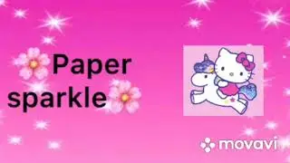🦋Банер для канала🦋🌸Paper sparkle🌸