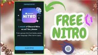 FREE DISCORD NITRO | LIMITED TIME: CLAIM NOW