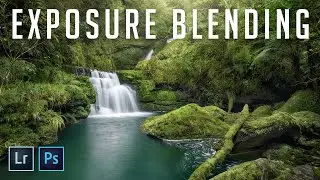 EXPOSURE BLENDING IN PHOTOSHOP | Manual HDR with masks for greater precision and believable results