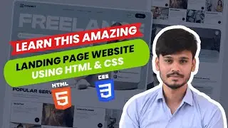 How To Create A Website using HTML & CSS | Step-by-Step Tutorial