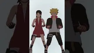 Boruto & Sarada - Dc Claudio [MMD BORUTO] #naruto #narutoshippuden #boruto #anime #mmd #friends