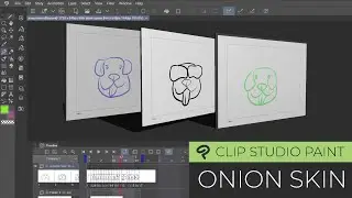 Clip Studio Всё про Onion skin. Способ создания анимации