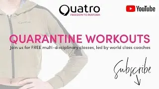 Quatro Quarantine Workout with Academy Angel Phoebe Jakubczyk