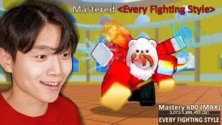 I Mastered EVERY Fighting Style in Blox Fruits