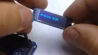 OLED дисплей и Ардуино. Библиотека U8gLib и контроллер SSD1306