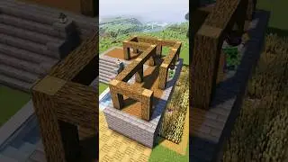 Minecraft Duo Survival House 🏠 Build Tutorial #shorts