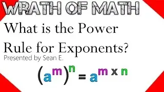 What is the Power Rule for Exponents? (Power to a Power)