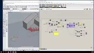 59 - Mapping Element Length with Referential Curve Geometry in Rhino Grasshopper