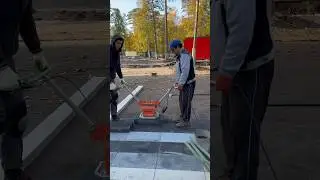 Вакуумный захват для укладки плитки.