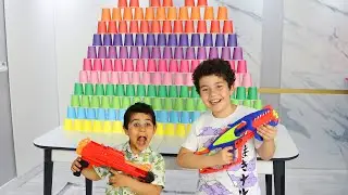 Yusuf and Robin play Nerf @OyuncuYusuf