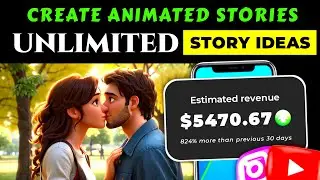 Ai Animation video kaise banaye | Story Prompt | Complete Editing 