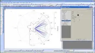 Graphing: Origin 9.1: Polar Axis Dialog