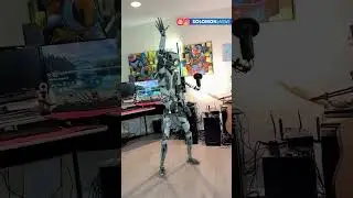 Simulon | ICE ICE BABY Robot Dance MOCAP Test | NOT Real | Realistic Render iPhone #simulon #shorts