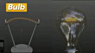 Make Bulb in blender | How to make bulb light in blender #blender