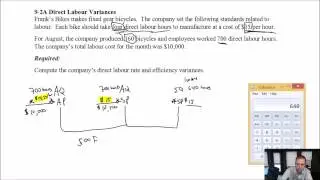 MA Module 9, Video 3, Direct Labour Variances, Problem 9-2A