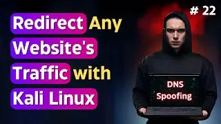 How to Redirect Any Device’s Web Traffic using DNS Spoofing in Kali Linux?