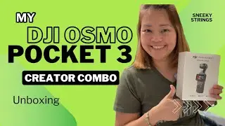 DJI OSMO POCKET 3 CREATOR COMBO-UNBOXING||SneekyStrings