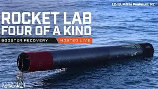 Watch Rocket Lab launch and recover an Electron Booster!!!