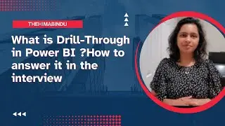 Drill Through in Power BI | Power BI interview questions