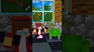 JJ Baby powerful！💪- Minecraft Animation #shorts #maizen #minecraft