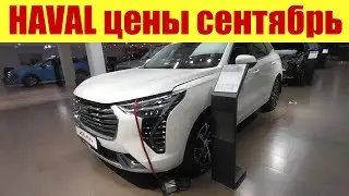 HAVAL. Цены на сентябрь 2023г. у официального дилера.