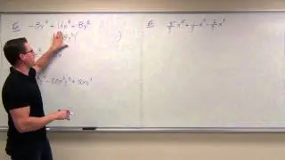 Intermediate Algebra Lecture 6.1:  Factoring the Greatest Common Factor (GCF)