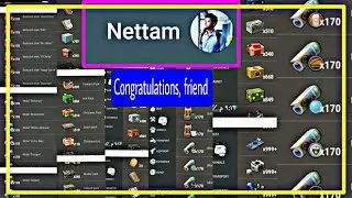 Review the prize won by our friend Nettam, a charged charged account, ready, last day on earth