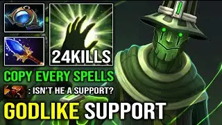 NEW Pro Support Rubick Guide | WTF Nonstop Godlike Copy Every Spells with Super Fast Hand Dota 2