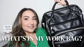 What's In My Work Bag | Amazon Work Backpack