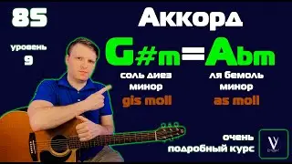 Аккорд G#m на гитаре. Аккорд Abm на гитаре. Соль диез минор на гитаре. Ля бемоль минор на гитаре.