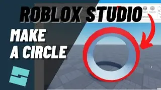 Roblox Studio: How to Make a Perfect Circle! Create a Hollow Ring for Your Game