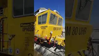 MOW Equipment Sitting at Palm Springs #railfanning #machinery #equipment #railroading #trains