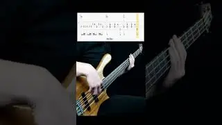 Hallowed Be Thy Name #bass #cover #tabs