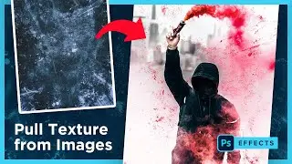 Create Texture from an Image | Adobe Photoshop Tutorial | PS Actions