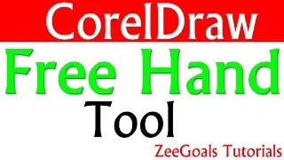 CorelDraw Free Hand Tool | How It Work | CorelDraw Basic Class