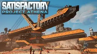 I build a GIANT EXCAVATOR in SATISFACTORY!