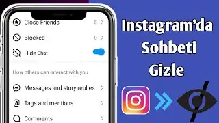 Instagram Sohbeti Nasıl Gizlenir || Instagram mesajlarınızı ve hesabınızı gizleyin (2024)