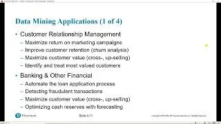 Business Analytics: Introduction to Data Mining