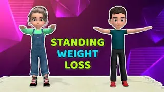 STANDING KIDS WORKOUT FOR WEIGHT LOSS