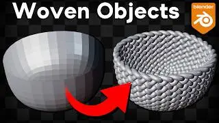 Create Woven Objects in Blender (Tutorial)