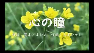 【合唱】心の瞳（混声三部）